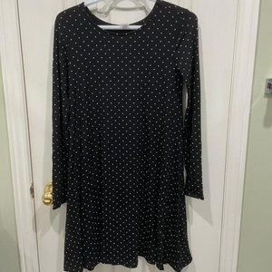 Black and White Polka Dot Dress